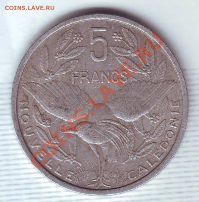 Н.Каледония.5 Франков.1952. до 22.01 - 1952.JPG