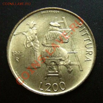 1 - Сан-Марино 200 лир (1997) Художник Р