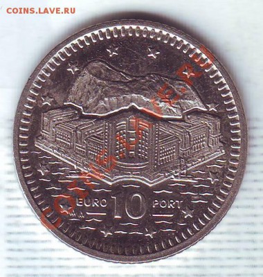 Гибралтар.10 пенсов.1992.Euro Port. до 23.01 - 19920003.JPG