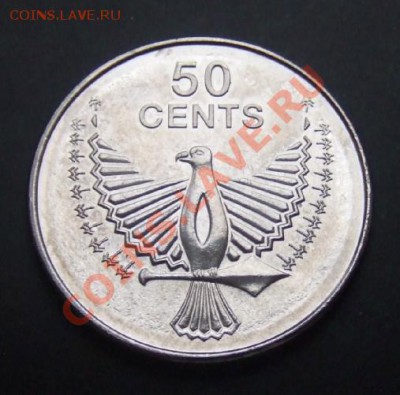 1 - Соломоновы о-ва 50 центов (2012) украшение №1 Р
