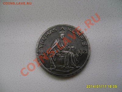 KEMPEN-RHEIN,50 ПФЕННИГОВ 1921г(Tomas a Kempis)!!до19.01. - S6000208.JPG