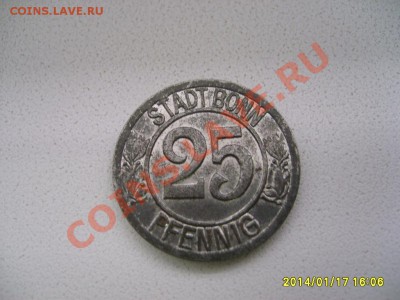 BONN,НОТГЕЛЬД, 25 ПФЕННИГОВ 1920г( БЕТХОВЕН ) !до 19.01.2014 - S6000215.JPG