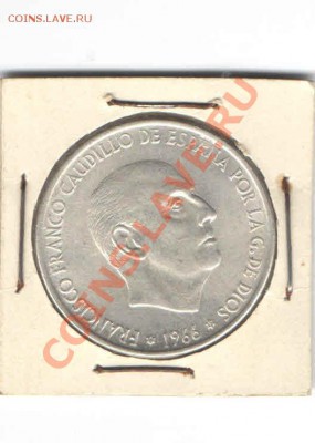 ИСПАНИЯ 100 ПЕСЕТ 1966 ДО 24.01 - 114