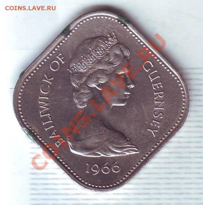 Гернси.10 Шиллингов.1966.Нормандия. до 24.01 - 1966.JPG