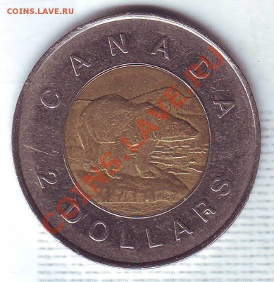 Канада.2 Доллара.1996.Медведь.БМ. до 24.01 - 19960007.JPG
