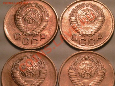 1 копейка 1957  - 4 монеты - PICT0786.JPG