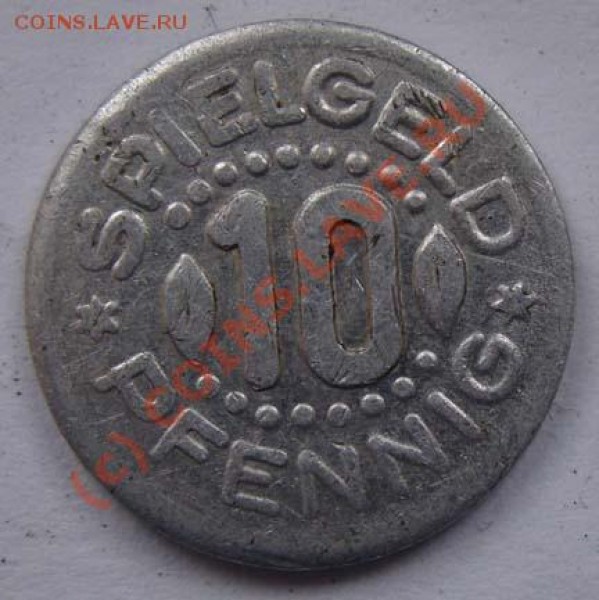 spielgeld  10 pfennig  ! - DSC03956