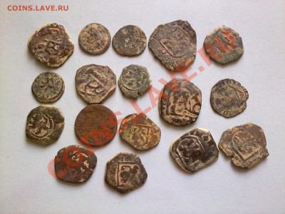 17 монет Испании 16-17 века!! до 20.01.14 в 22:00 - 180120145366