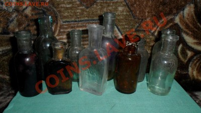 Аптечные флаконы.10 шт.Есть интересные. - SAM_8923.JPG