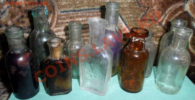 Аптечные флаконы.10 шт.Есть интересные. - SAM_8925.JPG