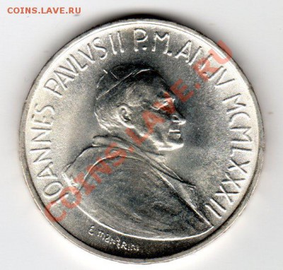 ВАТИКАН 1000 ЛИР 1982 UNC до 22.01.14 22-00 МСК - img978