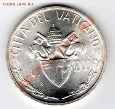 ВАТИКАН 1000 ЛИР 1982 UNC до 22.01.14 22-00 МСК - img979