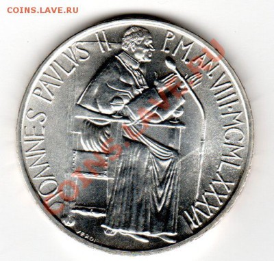ВАТИКАН 1000 ЛИР 1986 UNC до 22.01.14 22-00 МСК - img985