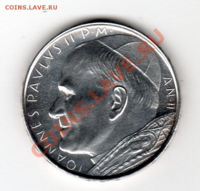 ВАТИКАН 500 ЛИР 1980 UNC до 22.01.14 22-00 МСК - img980