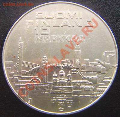 Финляндия_памятные 10 марок 1971. Серебро; до 19.01_22.28мск - 7301