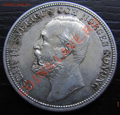 aUNC до 25.01 в 22°° - V55 Sweden 2 kr 1907_7