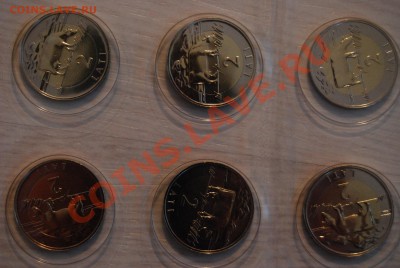 редкие 2 лата Латвии 2003 года (корова), 10 шт. BU - DSC_1042.JPG