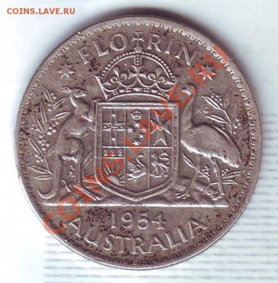 Ag.Австралия.Флорин.1954. до 25.01 - 19540001.JPG