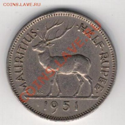 2 РУПИИ 1951 ОЛЕНЬ ДО 23.01 В 22.00МСК (7770) - 4-мавр51пол1