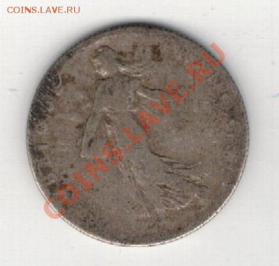 Ag ФРАНЦИЯ 50 САНТИМОВ 1908 ДО 23.01 В 22.00МСК (7835) - 5-фр50с08