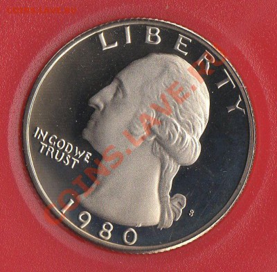 США 25 центов 1980, пруф, до 26.01.14г 22-30мск - 25_пруф_02
