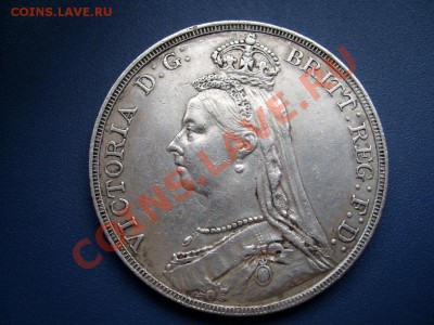 БРИТАНИЯ Крона 1889 состояние  23.01.14  22-30 - SL271280.JPG