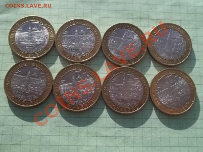 10 рублей 2010 Юрьевец 8 монет - 000_0024.JPG