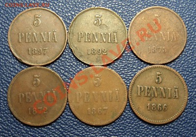 Финляндия 1865-2006. Погодовка,юбилейка,евро. + Швеция Ag - 5 п.1866-97.1.JPG