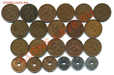 Финляндия 1865-2006. Погодовка,юбилейка,евро. + Швеция Ag - 10 п.1919-45.1