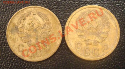 2 копейки 1936 г-2шт,разный кант - 8