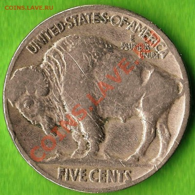 США.  5¢ Buffalo Nickel 1937г. До 25.01.2014г. - Изображение 244