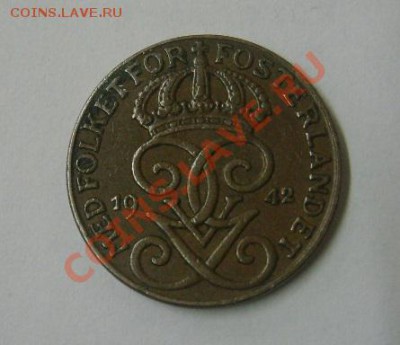 ШВЕЦИЯ,1 эре 1942г(бронза)!!до 22.01.2014 - S6000342.JPG