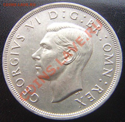 Отличная серебряная британская крона 1937; до 21.01_22.08мск - 7137