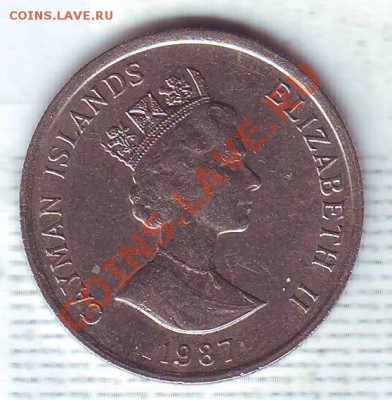 Кайманы.10 Центов.1987.Черепаха. до 27.01 - 19870018.JPG