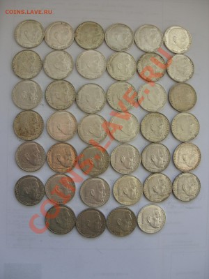 Монеты Германии. Опт. - 2 марки 1937-38-39 A 40 шт - 2