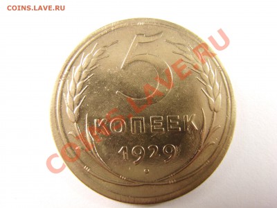 5 копеек 1929г на оценку - 07
