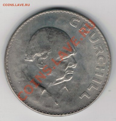 Великобритания крона 1965 Черчилль 27.01 в 22.00мск (7724) - 4-вел65а
