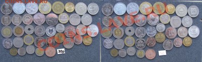 Иностранные монеты.Россыпь,линейки,буклеты,серебро.Январь. - 6