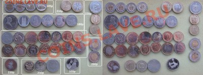 Иностранные монеты.Россыпь,линейки,буклеты,серебро.Январь. - 8