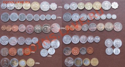 Иностранные монеты.Россыпь,линейки,буклеты,серебро.Январь. - 4
