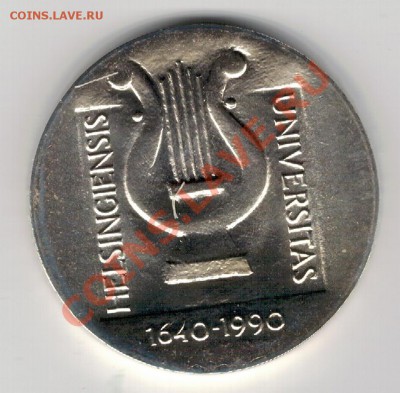 Ag Финляндия 100 марок 1990 Сова до 27.01 в 22ч (7900) - 5-фин90