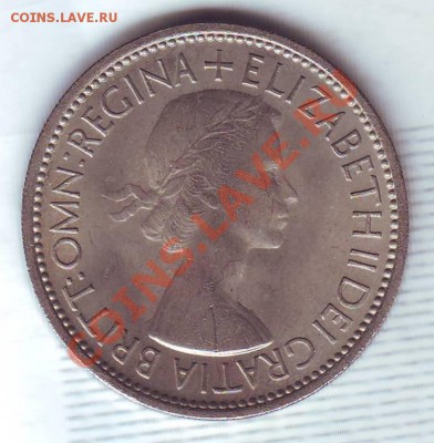 В.Британия.Флорин.1953.UNC.Наборная. до 28.01 - 19530018.JPG