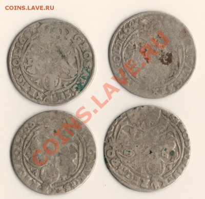 Шостак 4штуки 1664-1665год серебро.до28.01.14.в 22.00мск - сканирование0001