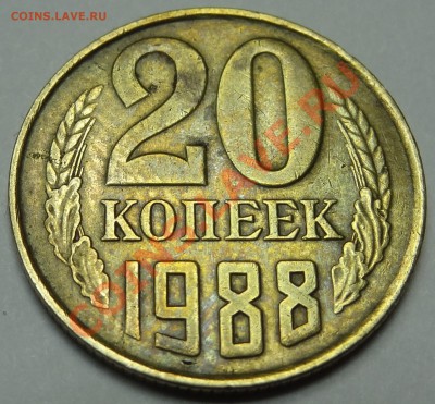 20 копеек 1988 года в Желтом металле - Цена? - DSC04430.JPG