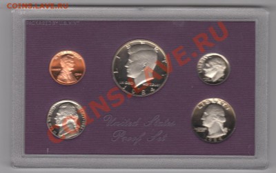 США годовой набор пруф, 1984, до 28.01.14г 22-30мск - 1984001