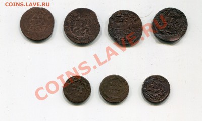 4 деньги 1735,48 + 3 полушки 1734-1750 до 28.01 - img206