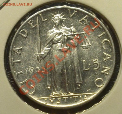 ВАТИКАН 5 ЛИР 1953 С РУБЛЯ до 28.01.14 22-00 МСК - IMAG0205
