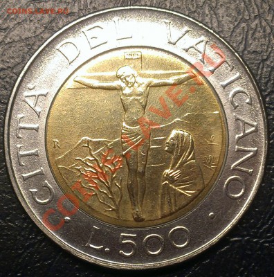 ВАТИКАН 500 ЛИР 1987 С РУБЛЯ до 28.01.14 22-00 МСК - IMAG0221