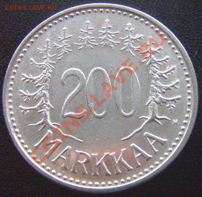Финляндия_200 марок 1956; серебро; до 24.01_22.06мск - 7364