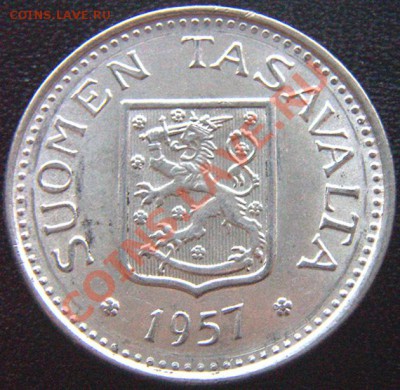 Финляндия_100 марок 1957; серебро; до 24.01_22.10мск - 7361